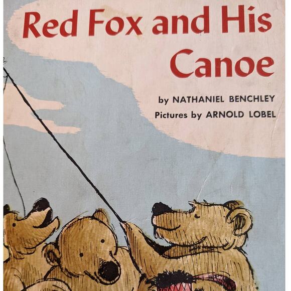 Vintage 1960s Red Fox and His Canoe By Nathaniel Benchley Scholastic Childrens - Picture 2 of 12